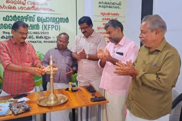 കുമ്മിൾ ഫാർമേഴ്സ് പ്രൊഡ്യൂസർ ഓർഗനൈസേഷന്റെ ഓഫീസ് ഉദ്ഘാടനം ചെയ്തു