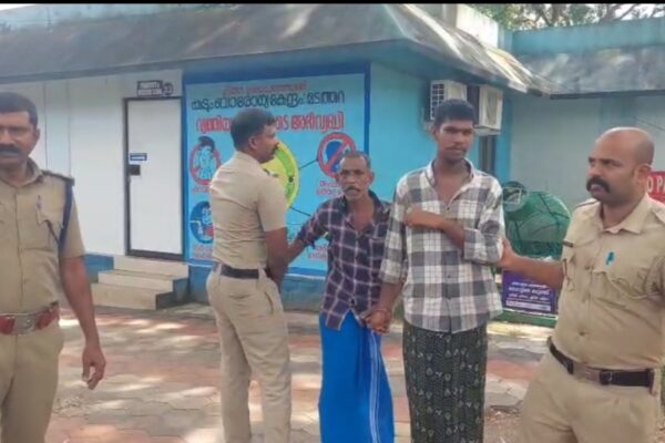 മടത്തറ കട കുത്തി തുറന്ന് മോഷണം നടത്തിയ പ്രതികളെ ചിതറ പോലീസ് കസ്റ്റഡിയിൽ വാങ്ങി